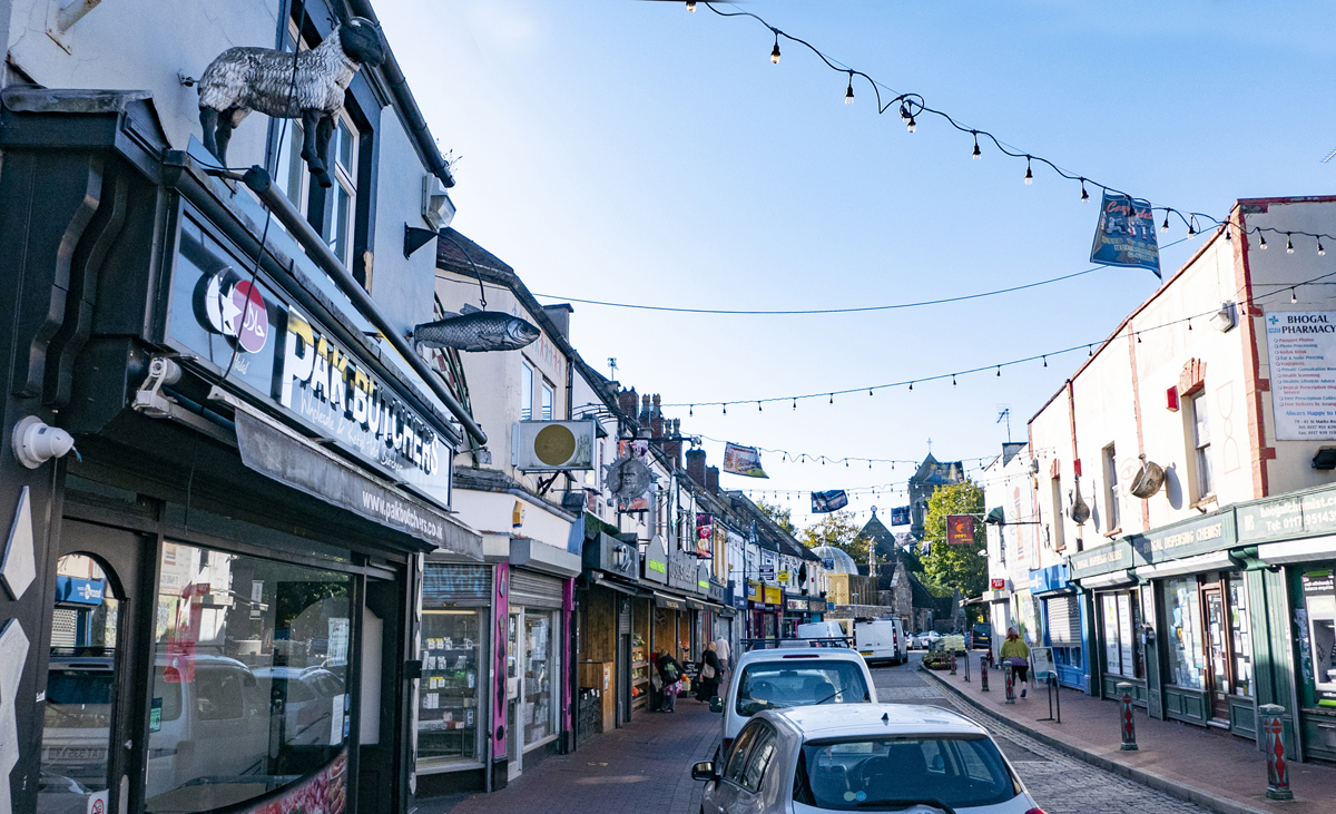 St Marks Road, Easton with bunting