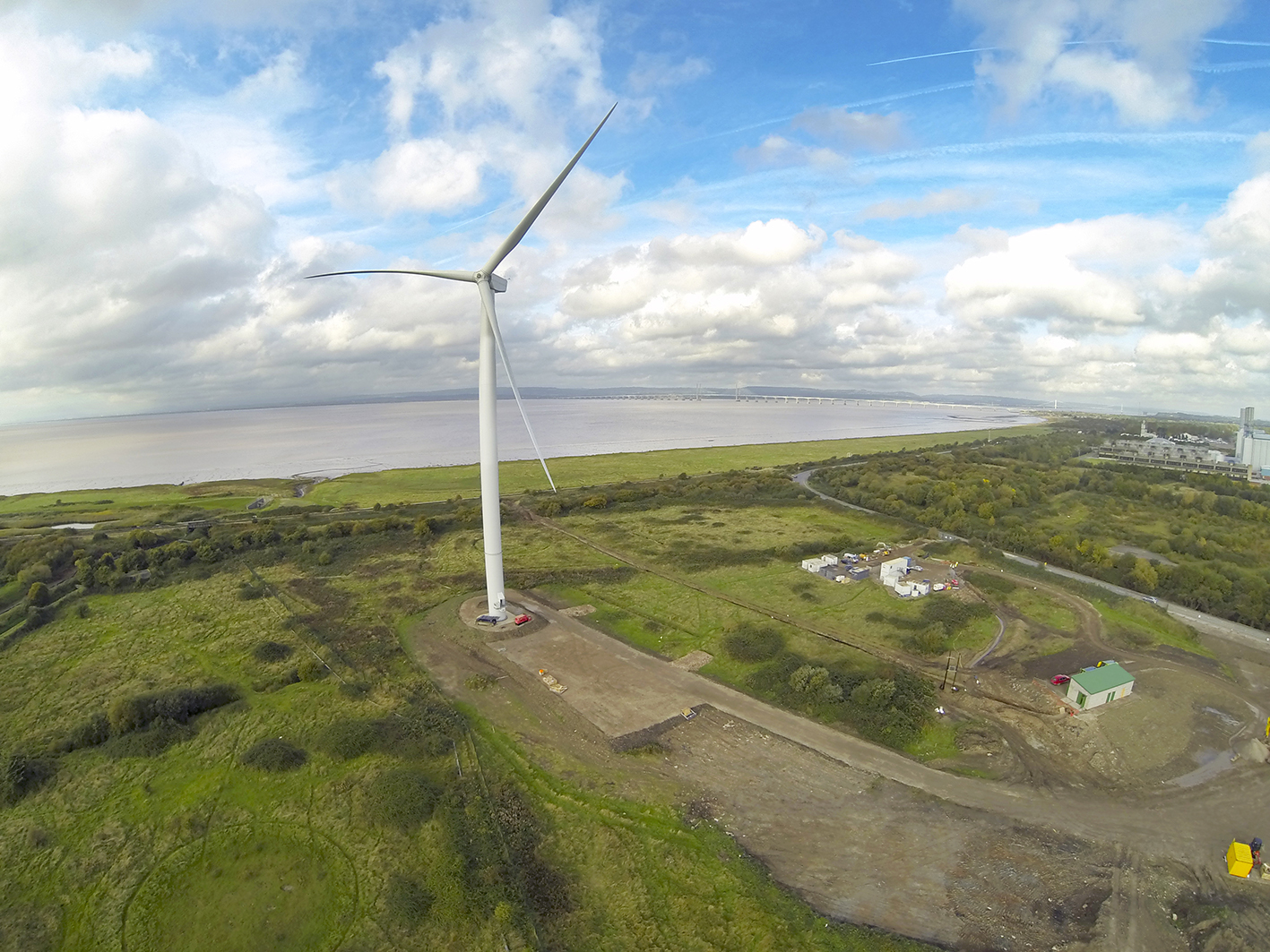 Avonmouth wind turbine