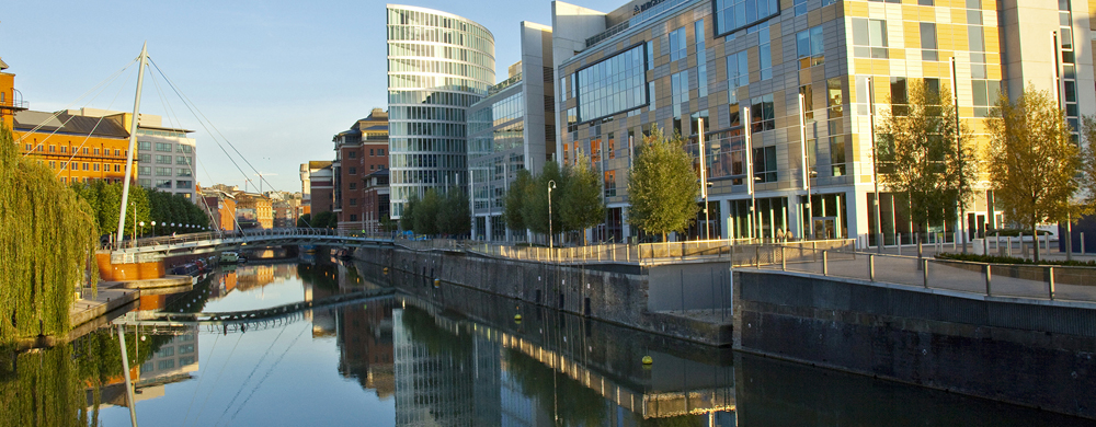 Panorama of Temple Quay