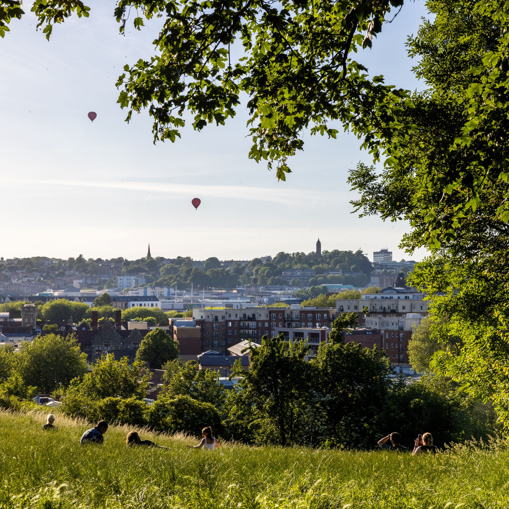 View over Bedminster down towards Whitehouse Street